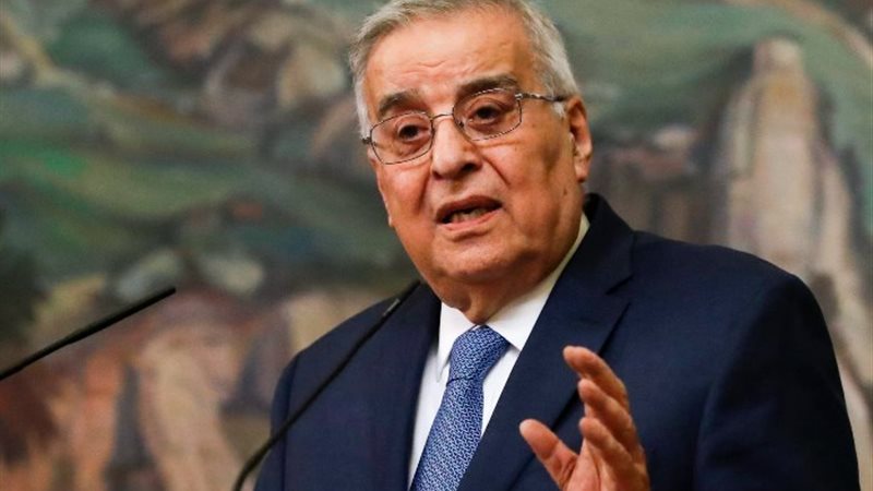 وزير الخارجية اللبناني عبد الله بو حبيب