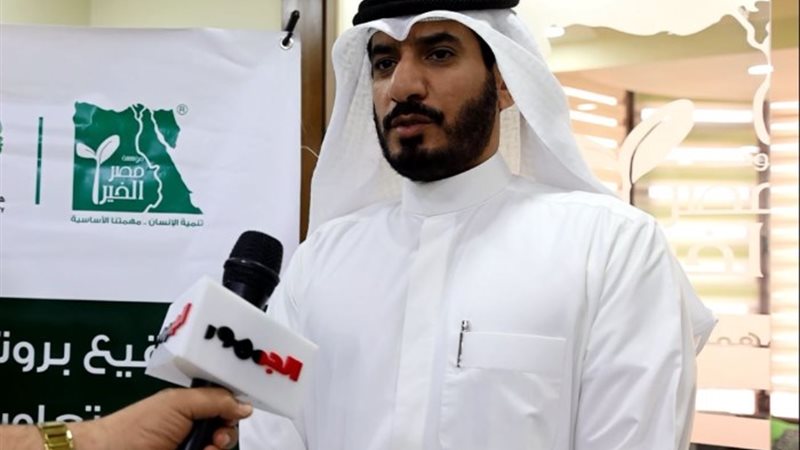 الدكتور ماجد العازمي، رئيس وفد بيت الزكاة الكويتي