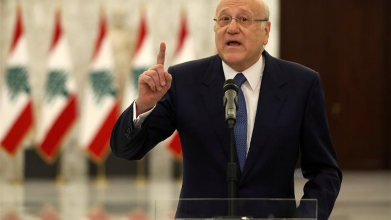 رئيس الحكومة اللبنانية نجيب ميقاتي
