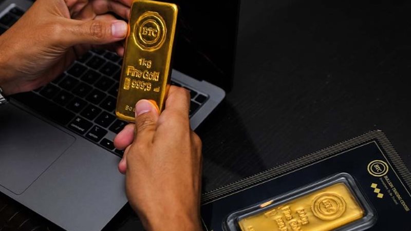 سعر سبيكة الذهب btc اليوم