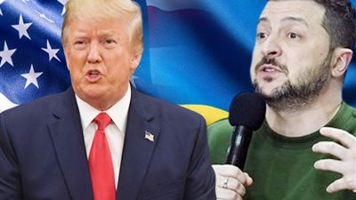 ترامب: زيلينسكي أفضل بائع متجول، وسأتصل ببوتين لوقف الحرب