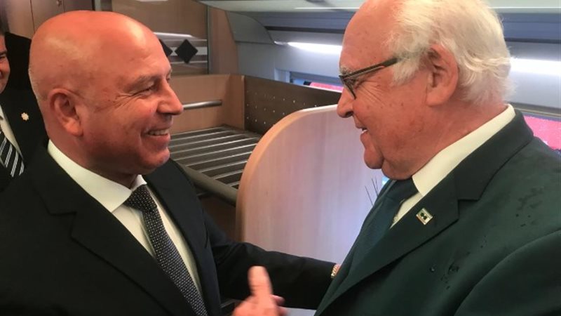 كامل الوزير ووزير النقل الألماني