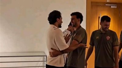 أحمد حمدي يدعم «عواد» قبل لقاء الليلة بالسوبر الإفريقي