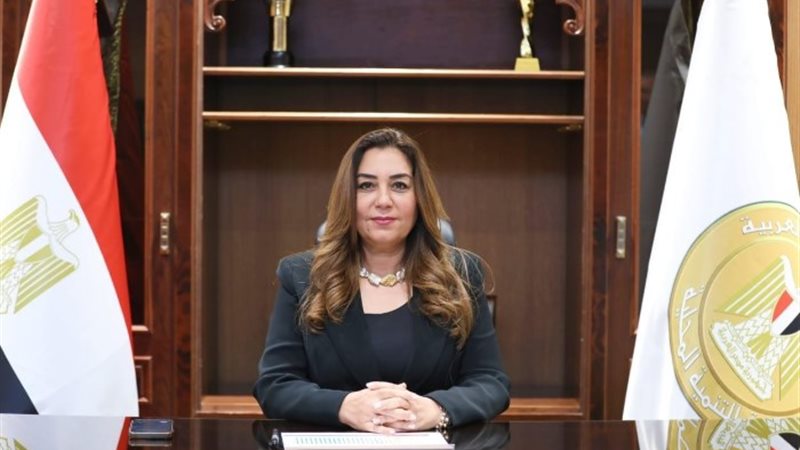 منال عوض وزيرة التنمية المحلية