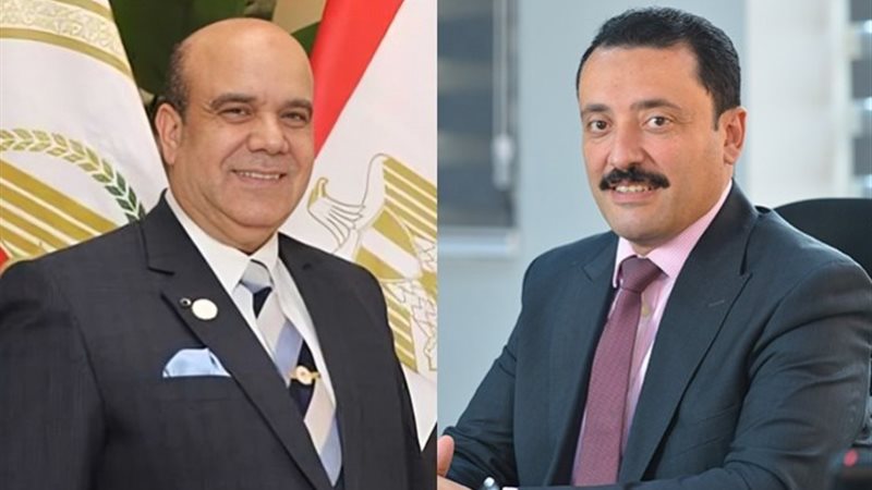 المهندس محمد رزق والمستشار ربيع قاسم
