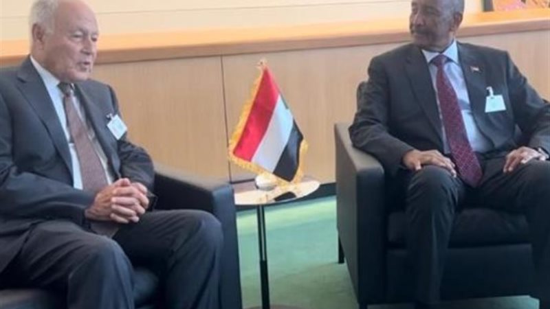 أبو الغيط والبرهان ـ أرشيفية