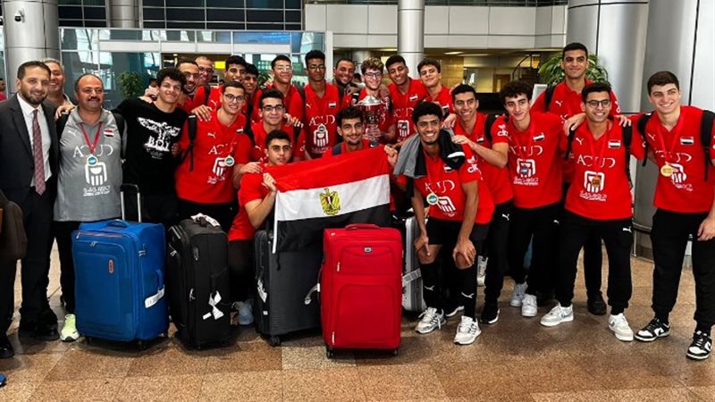 بعثة منتخب اليد للناشئين