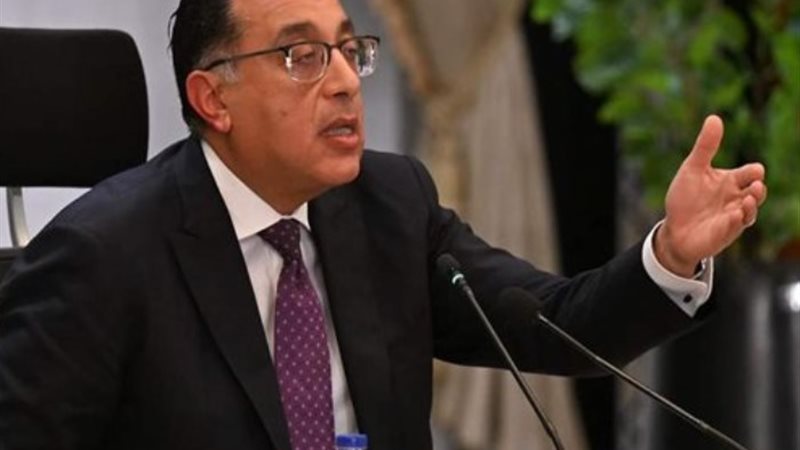 مصطفى مدبولي رئيس مجلس الوزراء