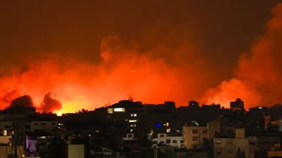 تمهيدا للاجتياح البري ، قصف عنيف للاحتلال الإسرائيلي على جنوب لبنان