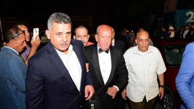 لطفي لبيب ونيللي في حفل افتتاح مهرجان الإسكندرية السينمائي (صور)