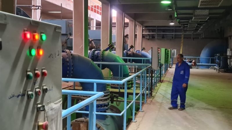 محطة تنقية مياه الشرب الجديدة