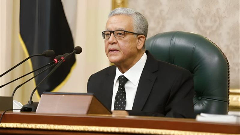 المستشار حنفي جبالي رئيس مجلس النواب