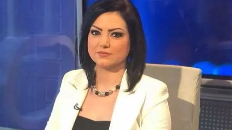 المذيعة السورية صفاء أحمد، التي استهدت في غارة إسرائيلية