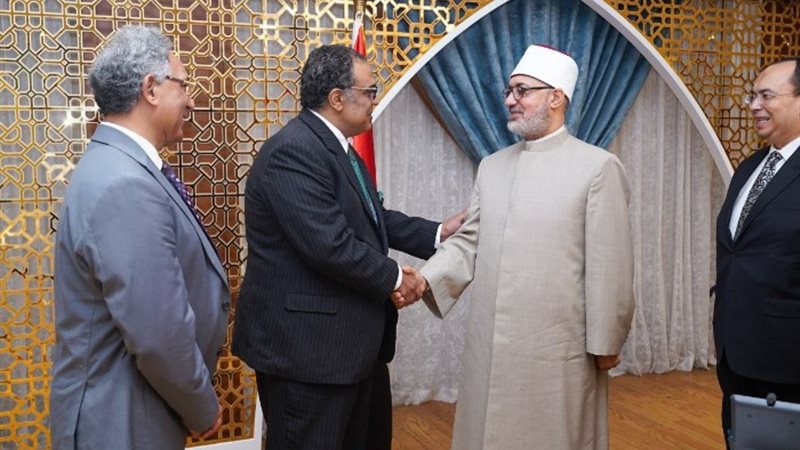 جانب من الزيارة
