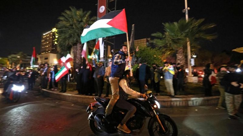 إحتفال الشارع الإيراني
