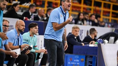 مدرب برشلونة: أشعر بخيبة أمل كبيرة والأهلي استحق الفوز بالبرونزية