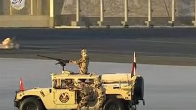 جانب من العرض العسكري