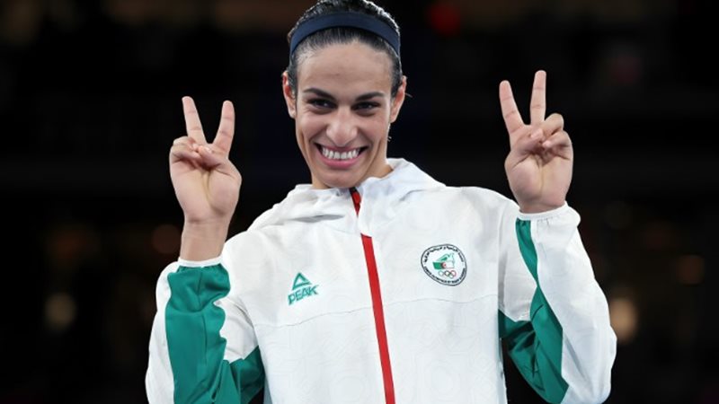 اللاعبة الجزائرية إيمان خليف