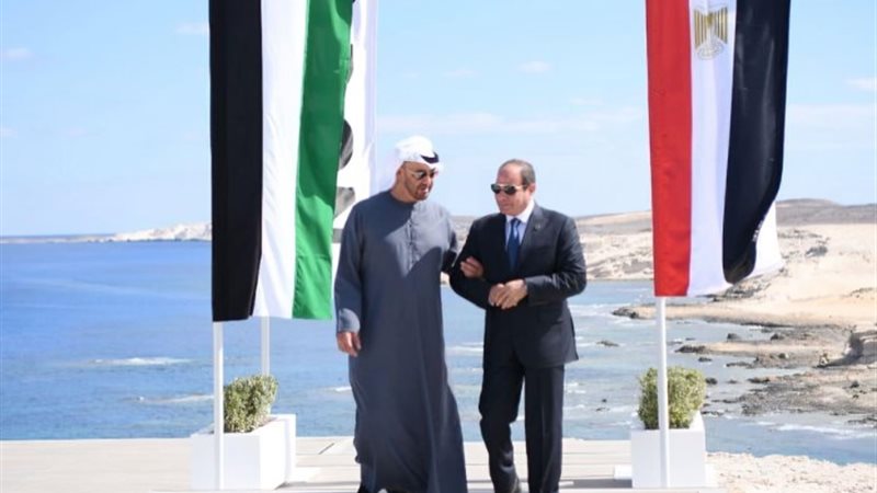 الرئيس السيسي والشيخ محمد بن زايد