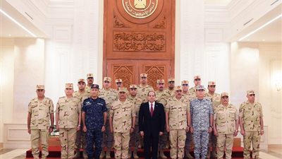 الرئيس السيسى يترأس اجتماع المجلس الأعلى للقوات المسلحة