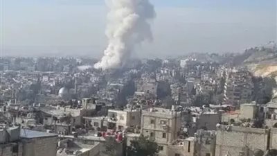 الاحتلال يستهدف المدينة الصناعية في ريف حمص