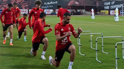 الأهلي يستأنف تدريباته بعد العودة من الراحة استعدادا للسوبر المصري