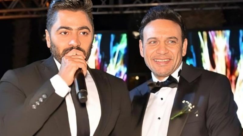 تامر حسني ومصطفي قمر