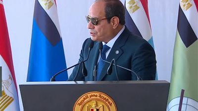 الرئيس السيسي: السلام خيار استراتيجي لمصر والحرب استثناء