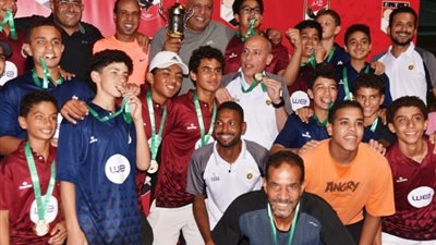 «بالتمانية»، الصيد يقسو على الأهلي ويتوج بطلا لدوري تنس الناشئين