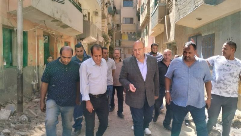 جولة نائب محافظ الجيزة التفقدية