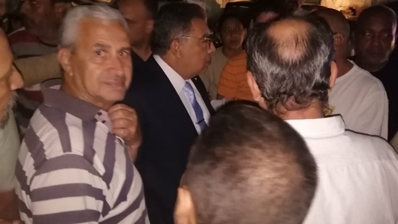 محافظ الدقهلية في جولة ليلية