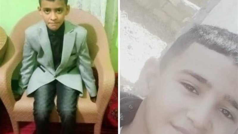 الطفلان المتوفيان