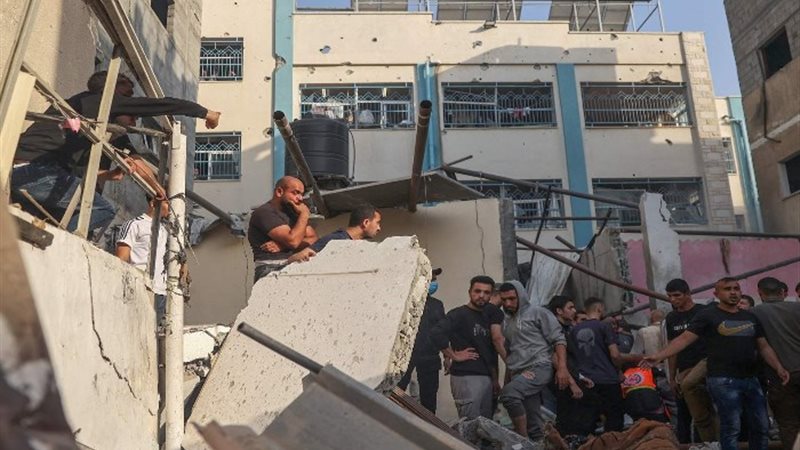 قصف الاحتلال لمنطاق في رفح ـ أرشيفية