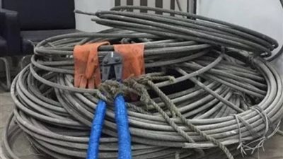 سقوط عصابات متخصصة في  سرقة الكابلات الكهربائية