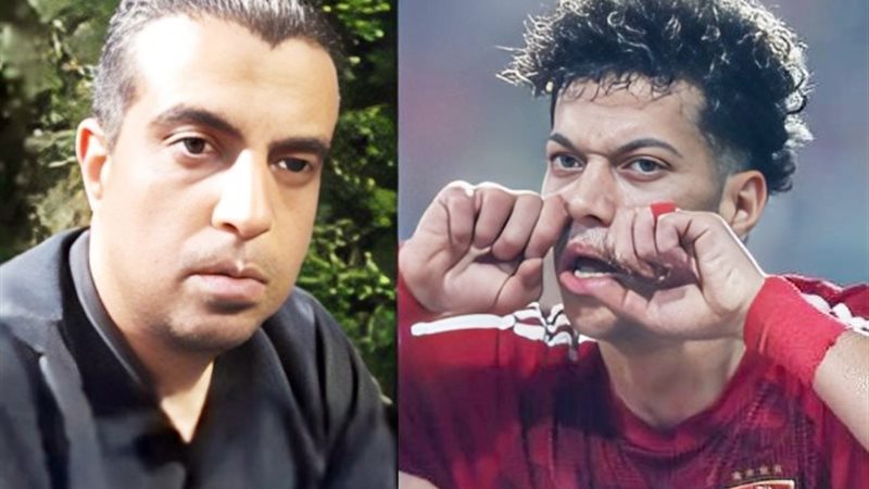 إمام عاشور وفرد الأمن