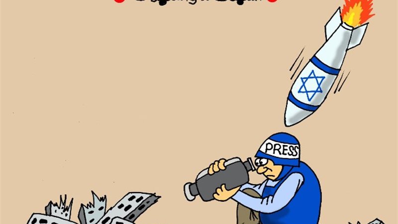 استهداف الاحتلال للصحفيين الفلسطينيين