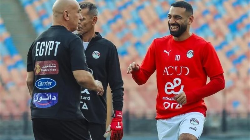 محمد صلاح - حسام حسن