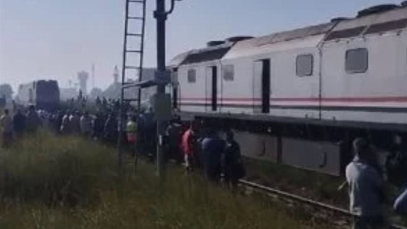 حادث قطار المنيا