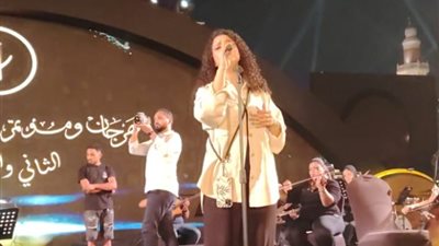 نسمة محجوب تتألق في مهرجان الموسيقى العربية في دورته الـ32