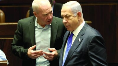 نتنياهو وجالانت يتسلمان قائمة بالمناطق التي من المقرر استهدافها في إيران