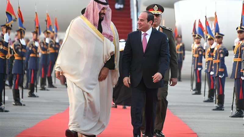 الرئيس السيسي وولي العهد السعودي