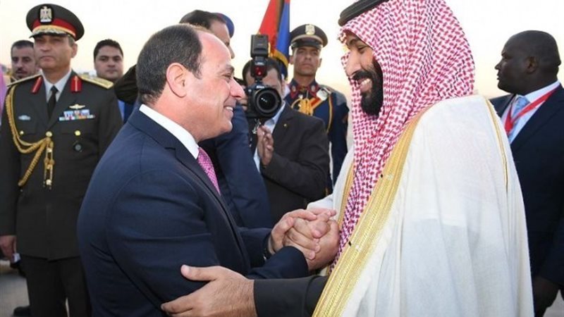 خلال زيارة ولي العهد السعودي لمصر