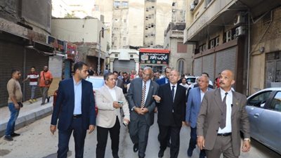 «صابر» يتابع آخر مستجدات مشروع تطوير منطقة القاهرة الخديوية
