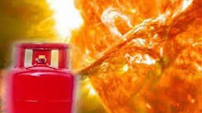 إصابة فتاة في انفجار اسطوانة غاز بالشرقية