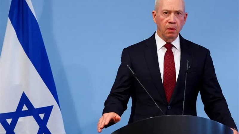 وزير الحرب في كيان الاحتلال الإسرائيلي يوآف جالانت