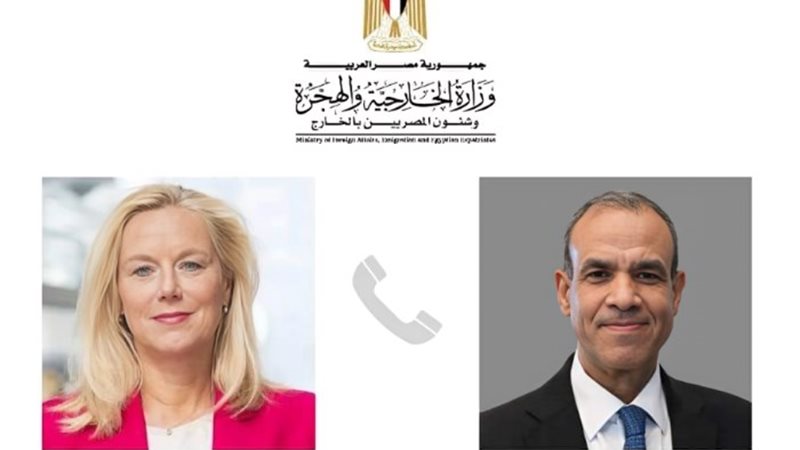 د. بدر عبد العاطي وكبيرة مُنسقي الأمم المتحدة