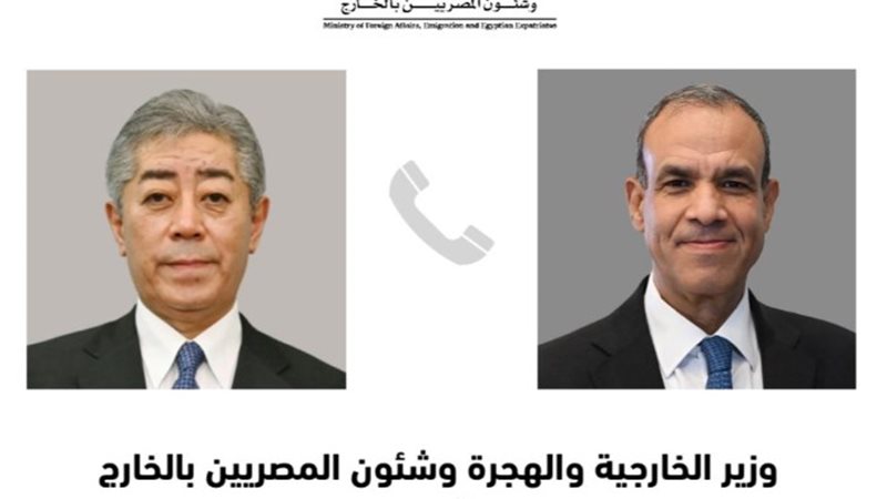 وزير الخارجية بدر عبد العاطي ونظيره الياباني