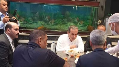 خلال زيارته للقاهرة، وزير الخارجية الإيراني يتناول 