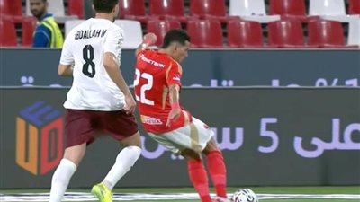 التعادل الإيجابي يسيطر على الشوط الأول من مباراة الأهلي وسيراميكا  (فيديو)