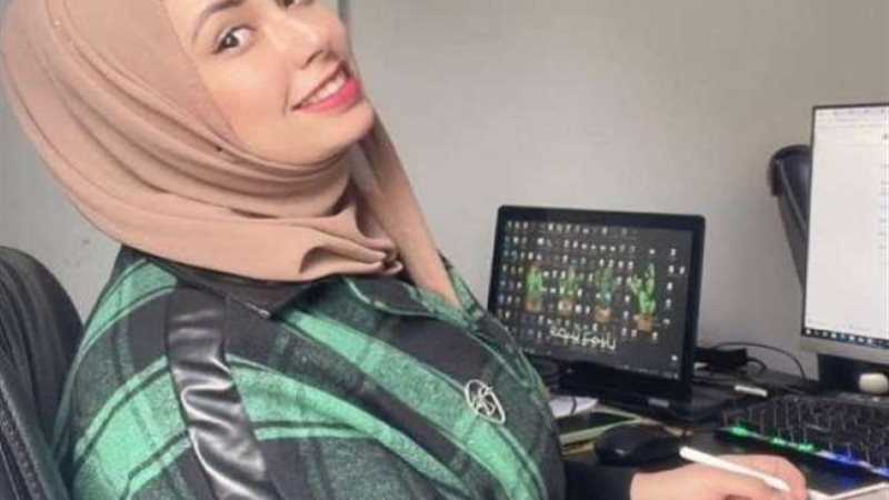 الفنانة الفلسطينية محاسن الخطيب